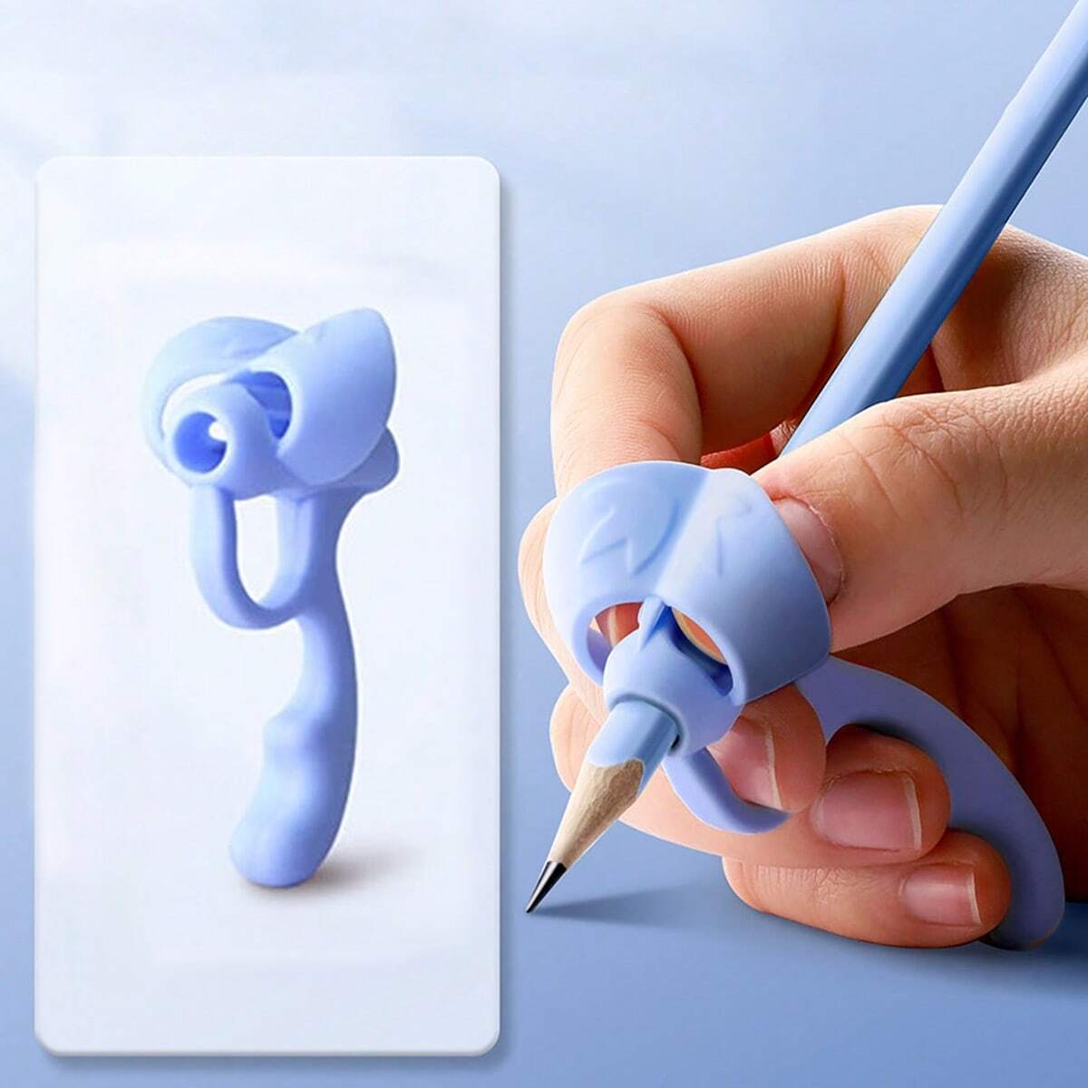 Pencil Grips For Kids Handwriting, 5 Finger Silicone Pencil Holder For Kids Handwriting Practice Tools, Comfortable Pencil Grippers For Beginners Writing Posture Guide, Christmas Gift Ideas, Holiday Gift Recommendations