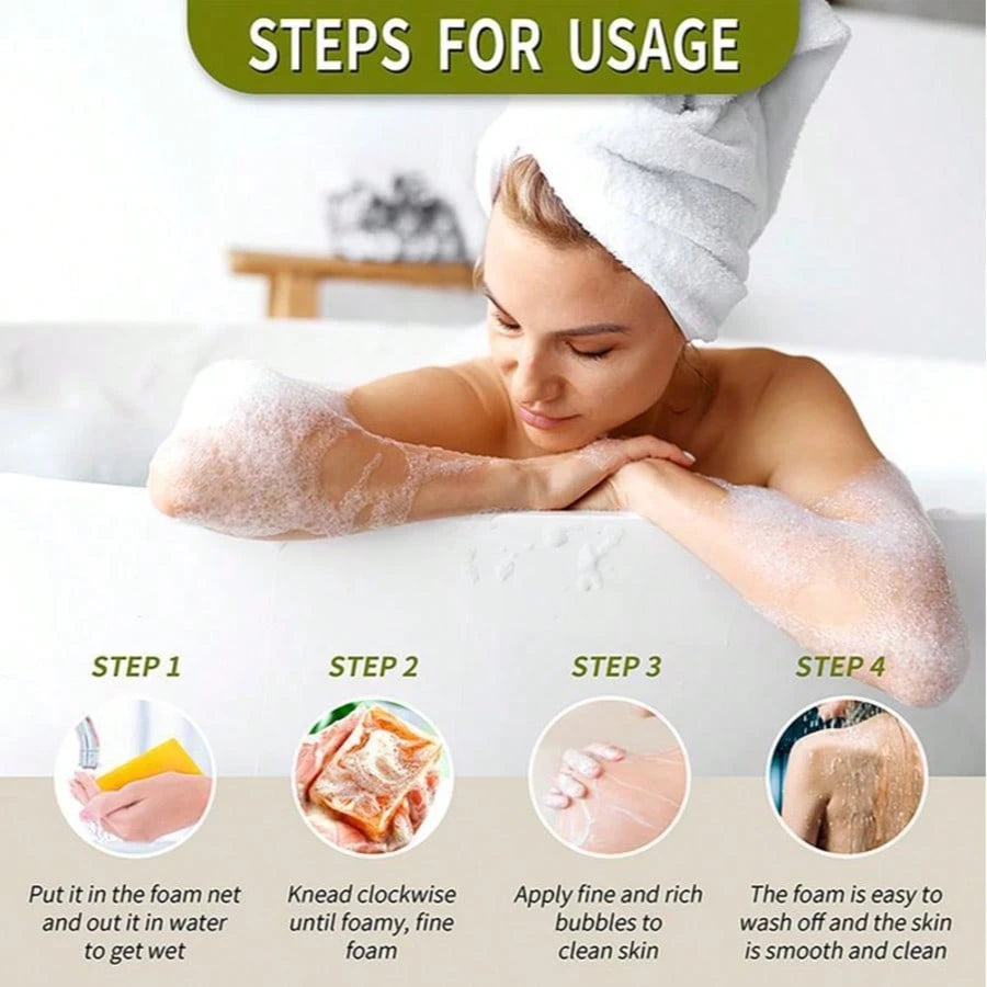 Kojic Turmeric Face Soap, Kojic Soap, Face Cleansing Soap, Turmeric Face And Body Soap, Kojic Face And Body
