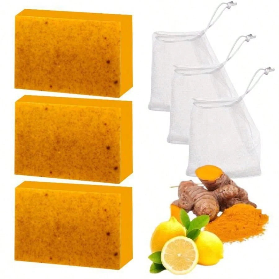 Kojic Turmeric Face Soap, Kojic Soap, Face Cleansing Soap, Turmeric Face And Body Soap, Kojic Face And Body