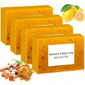 Kojic Turmeric Face Soap, Kojic Soap, Face Cleansing Soap, Turmeric Face And Body Soap, Kojic Face And Body