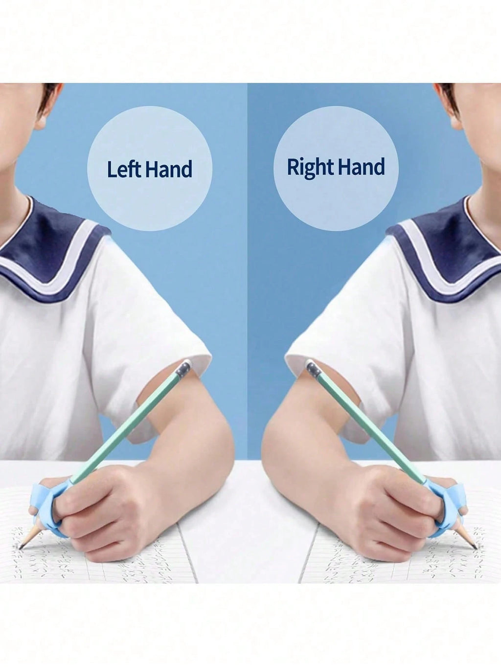 Pencil Grips For Kids Handwriting, 5 Finger Silicone Pencil Holder For Kids Handwriting Practice Tools, Comfortable Pencil Grippers For Beginners Writing Posture Guide, Christmas Gift Ideas, Holiday Gift Recommendations
