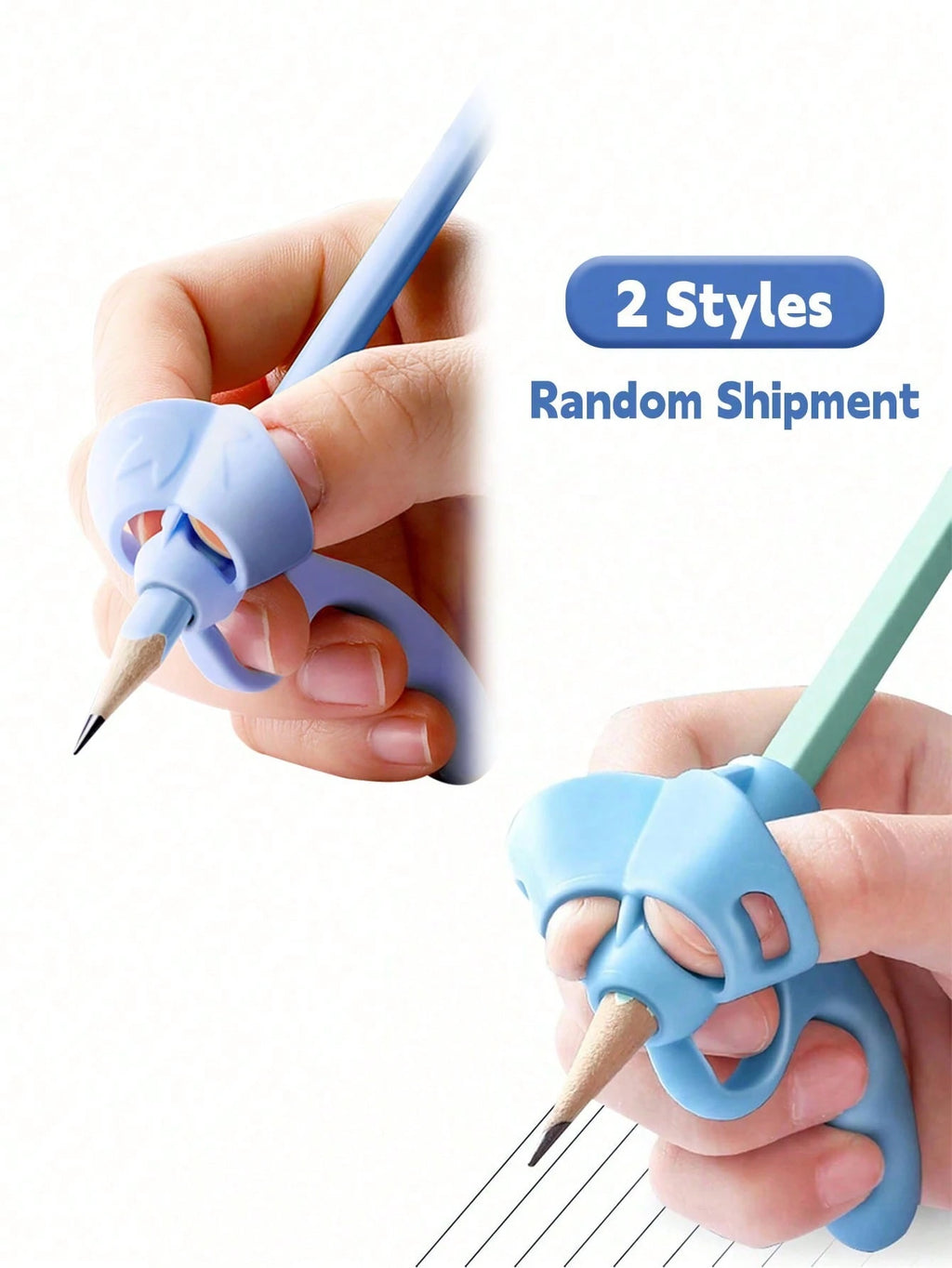 Pencil Grips For Kids Handwriting, 5 Finger Silicone Pencil Holder For Kids Handwriting Practice Tools, Comfortable Pencil Grippers For Beginners Writing Posture Guide, Christmas Gift Ideas, Holiday Gift Recommendations