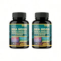 Sea Moss Capsules - Seaweed 7000 Mg + Black Seed Oil 4000 Mg + Cress 2000 Mg + Turmeric 2000 Mg + Burdock 2000 Mg + Ginger Vitamin C Vitamin D3