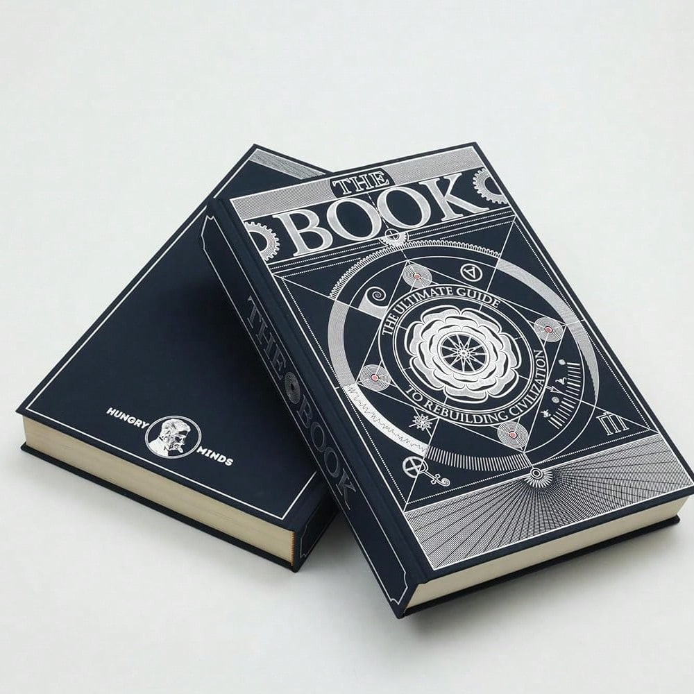 The Book. The Ultimate Guide To Rebuilding A Civilization - Inspirational Science Books For Adults