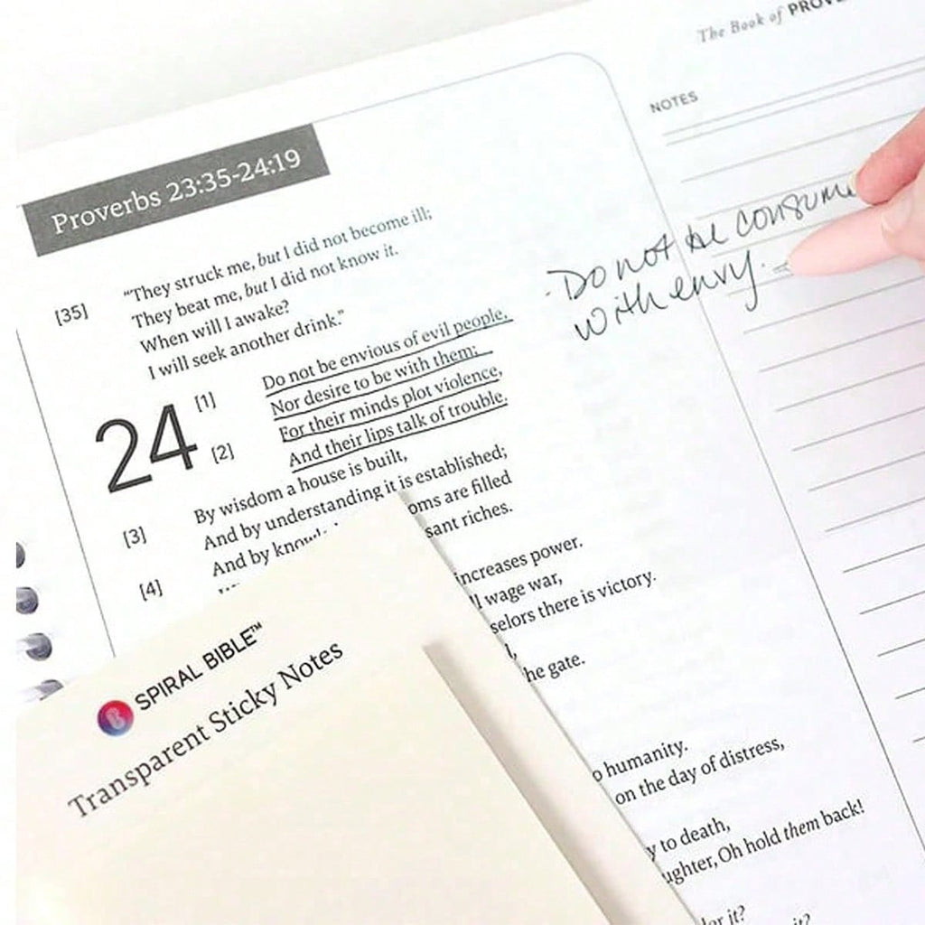 The Bible In A Year A 52-Week Bible Study Plan, Spiral Bible Study Guide For Women, Woman Bible Study Planner Yearlong Bible Scripture Reading Journal