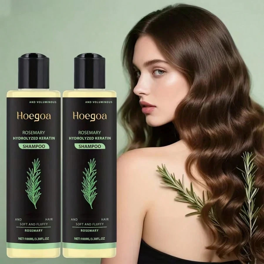1PCS/2PCS Rosemary Shampoo,Gently Moisturizing Hair Shampoo For Women And Men To Gently Cleanse, Repair