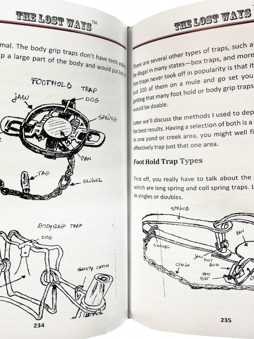 Traditional Survival Skills Guide | Vintage Bound Book For Emergency Preparedness & Self-Sufficient Living