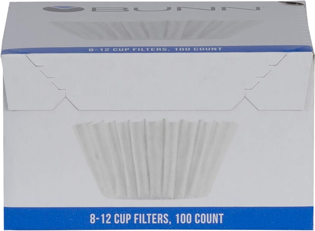 BUNN 8-12 Cup Coffee Filters, 6 each, 100ct