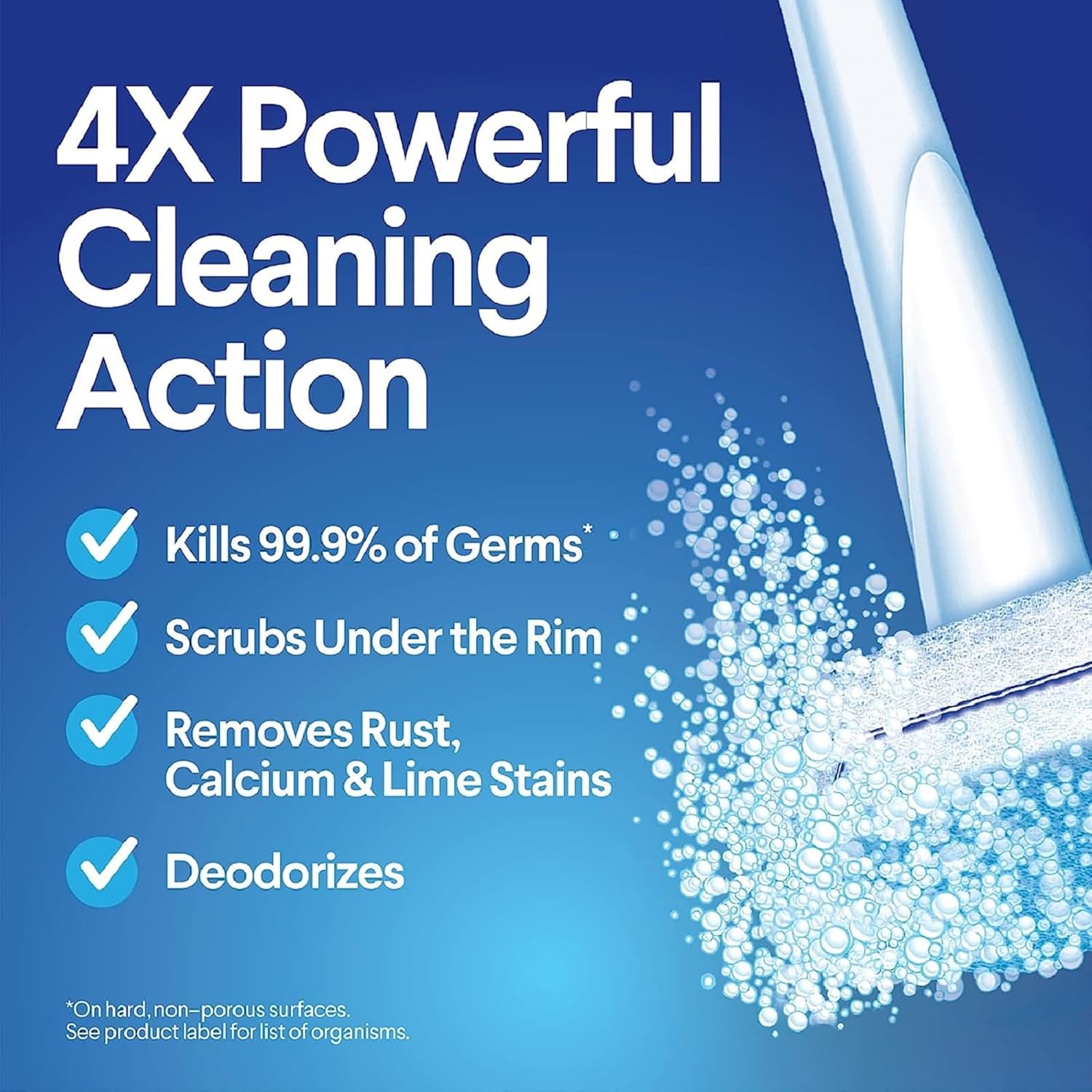 Clorox ToiletWand Toilet Cleaner Refills, Toilet brush, Rainforest Rush, 30 Ct