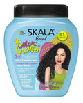 SKALA Expert Mais Cachos 2 in 1 Treatment Cream & Leave In Conditioner for Curly Hair, Vegan Hair Mask, Shea Butter & Castor Oil,