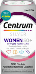 Centrum Silver Women's Multivitamin for Women 50 Plus, Multivitamin/Multimineral Supplement with Vitamin D3,