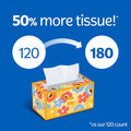 Kleenex Lotion Facial Tissues with Coconut Oil, 4 Flat Boxes, 180 Tissues Per Box, 3-Ply