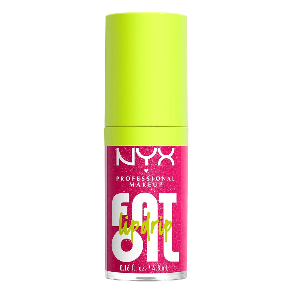 NYX PROFESSIONAL MAKEUP Fat Oil Lip Drip, Moisturizing Lip Oil Gloss, Vegan Tinted Formula, Up to 12 HR Hydration