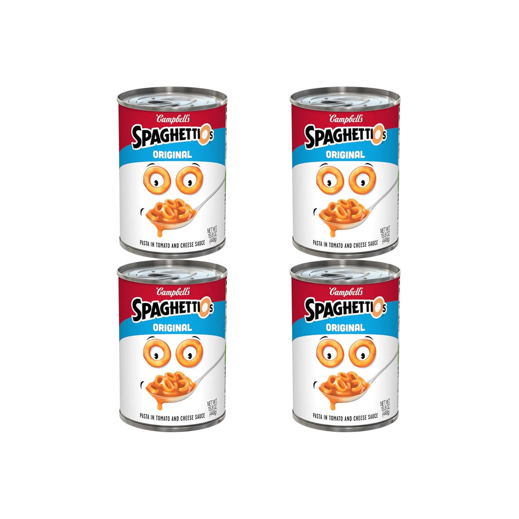 SpaghettiOs Original Canned Pasta, 15.8 oz Can (Pack of 4)