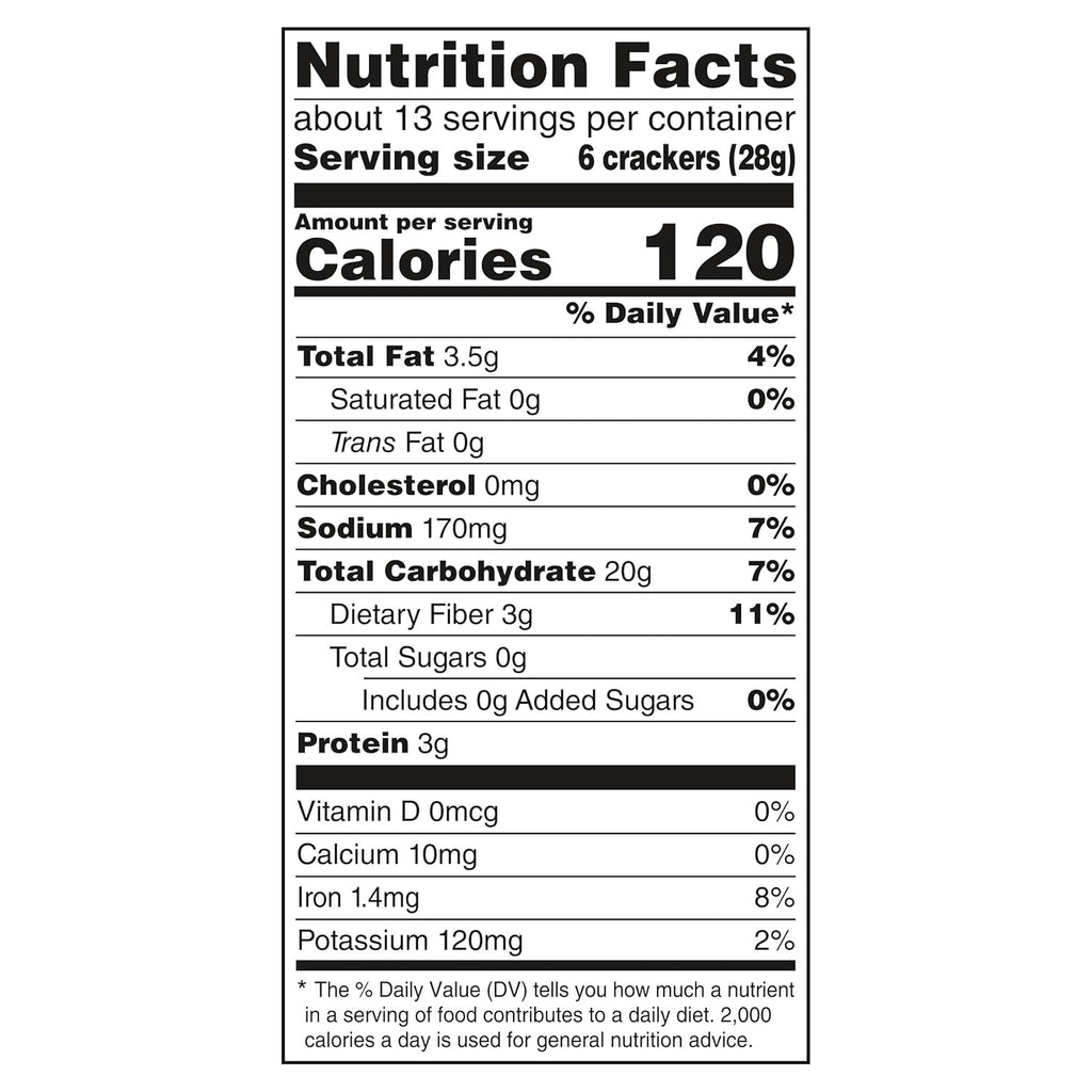 Triscuit Original Whole Grain Wheat Crackers, Vegan Crackers