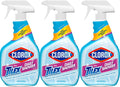 Clorox Plus Tilex Daily Shower Cleaner, 32 Fluid Ounce Spray Bottle, Pack of 3