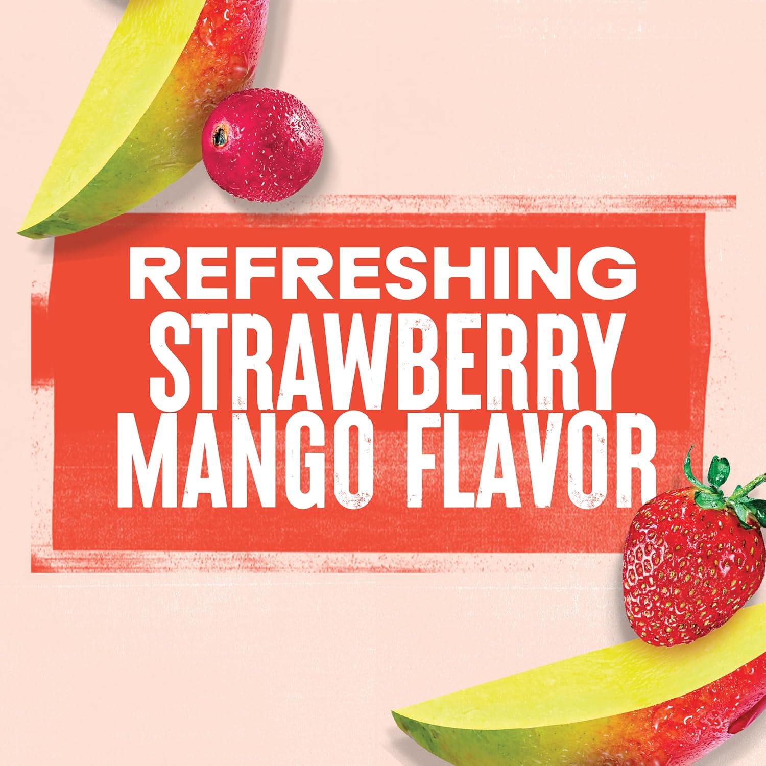 Ocean Spray® ZERO Sugar Strawberry Mango Juice Drink, Strawberry Mango Juice Drink Sweetened with Stevia, 10 Fl Oz Bottle, 6 Count (Pack of 1)