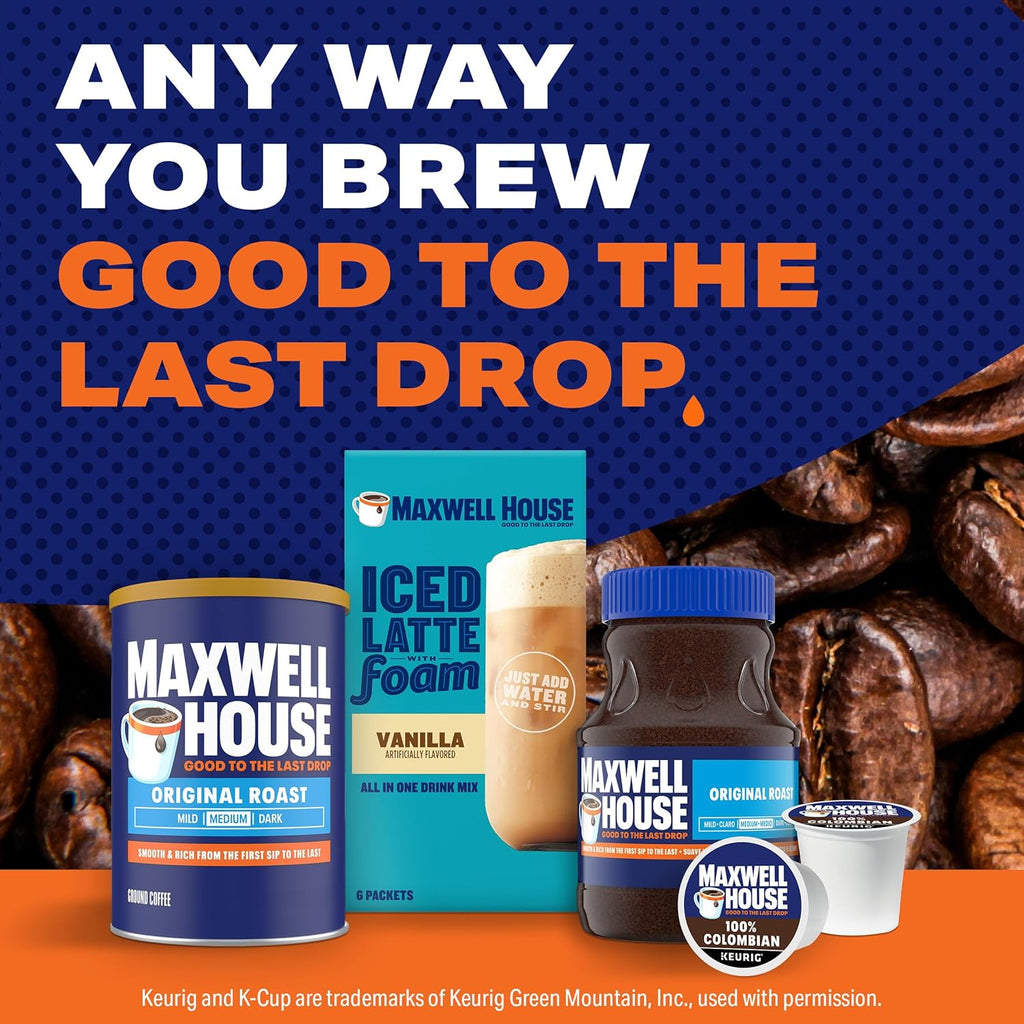 Maxwell House Original Roast Ground Coffee, 10.3 oz Canister