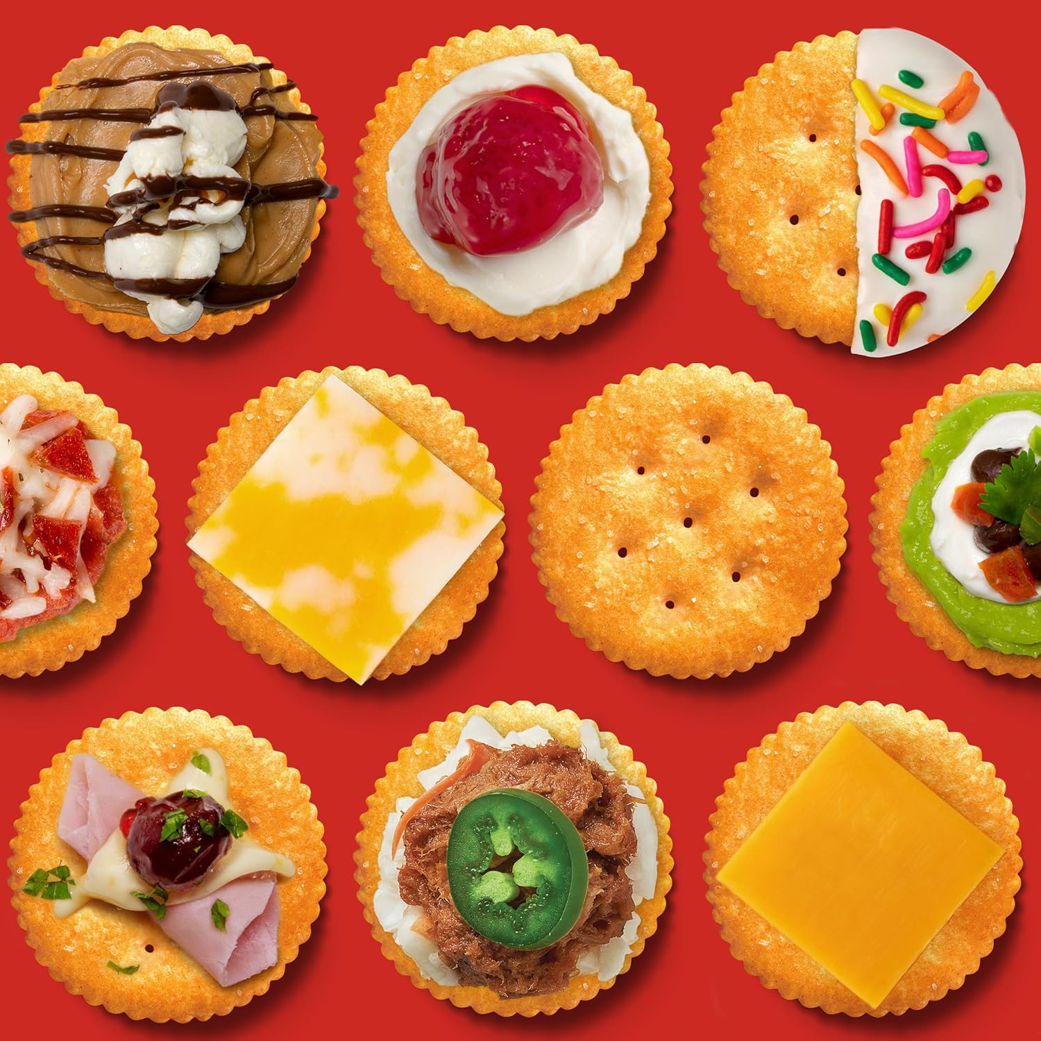RITZ Fresh Stacks Original Crackers, Party Size, Travel Snacks, 23.7 oz