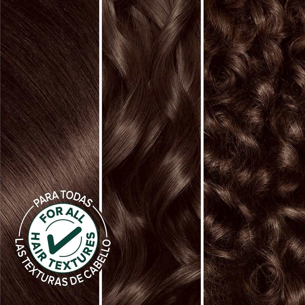 Garnier Nutrisse Ultra Crème Hair Color, Permanent Hair Dye with 100% Gray Coverage, Vegan